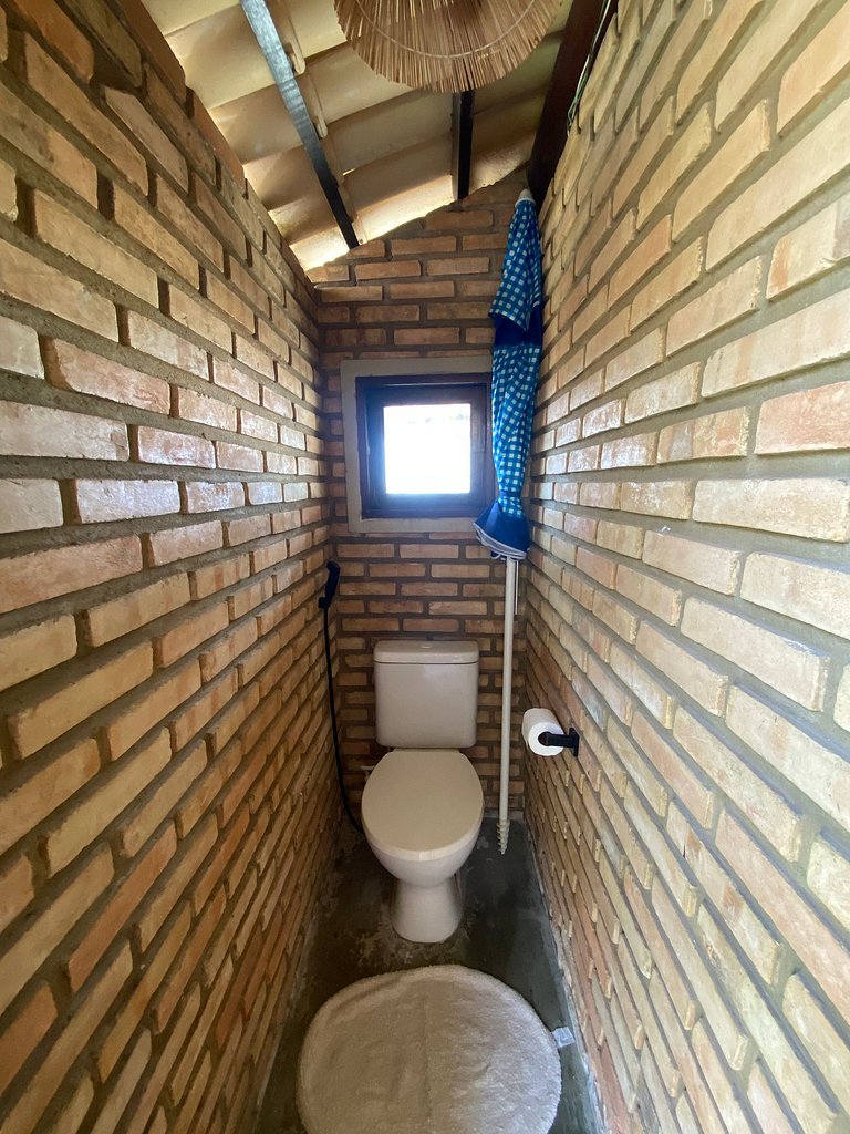 Casa pé-na-areia c/ piscina e churrasqueira em Japaratinga