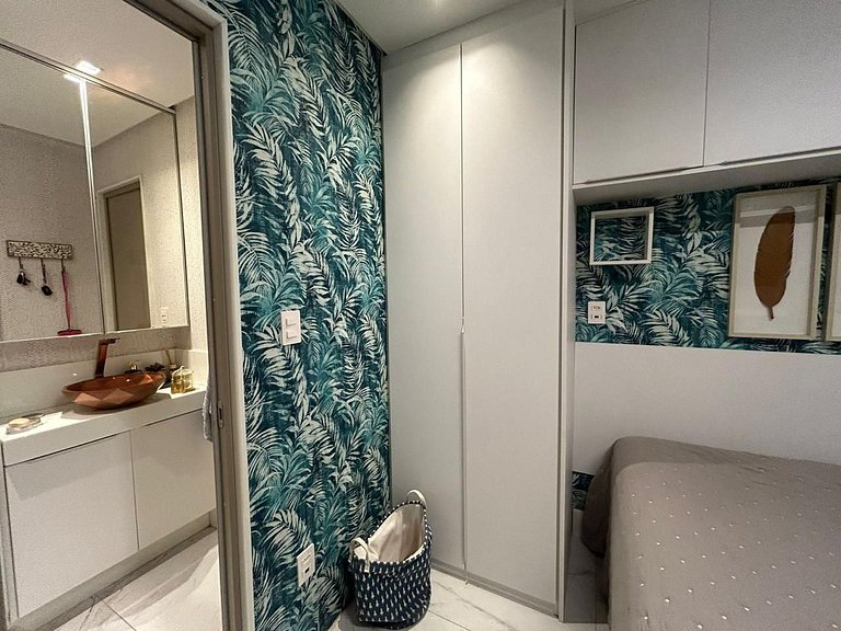 Bangalô pé-na-areia com serviço incluído no Eco Resort