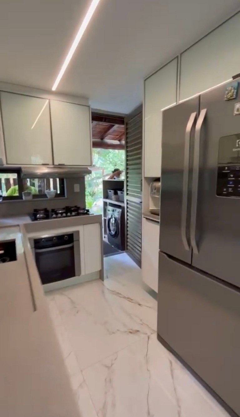 Bangalô pé-na-areia com serviço incluído no Eco Resort