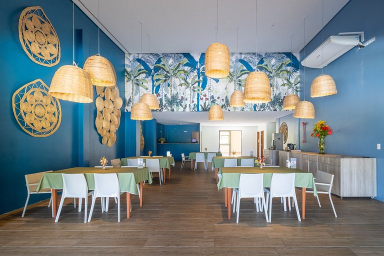 Bangalô pé-na-areia com serviço incluído no Eco Resort