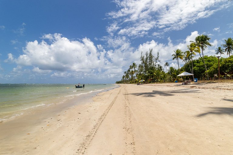 Bangalô pé-na-areia com serviço incluído no Eco Resort