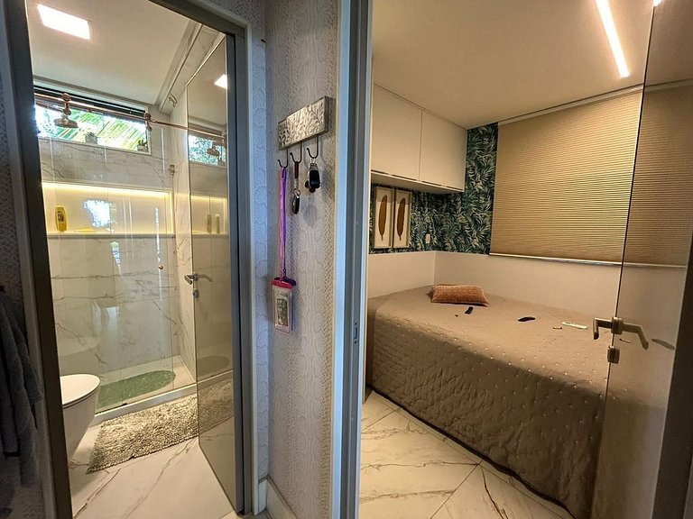 Bangalô pé-na-areia com serviço incluído no Eco Resort