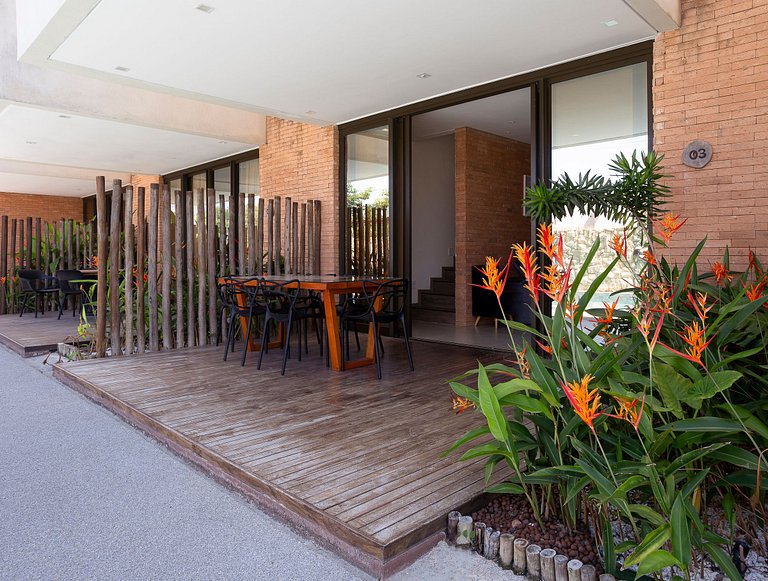 Casa Bali Refúgio no Condomínio Reserva do Toque Milagres