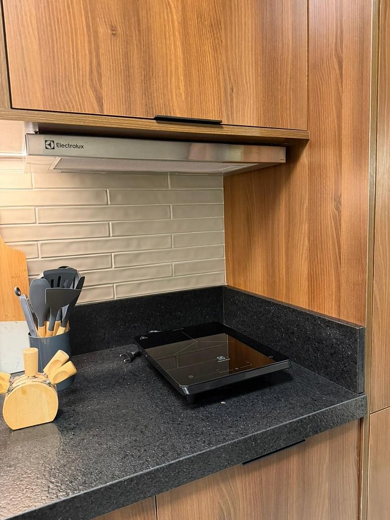 Ar condicionado, piscina, roupas de cama e muito mais