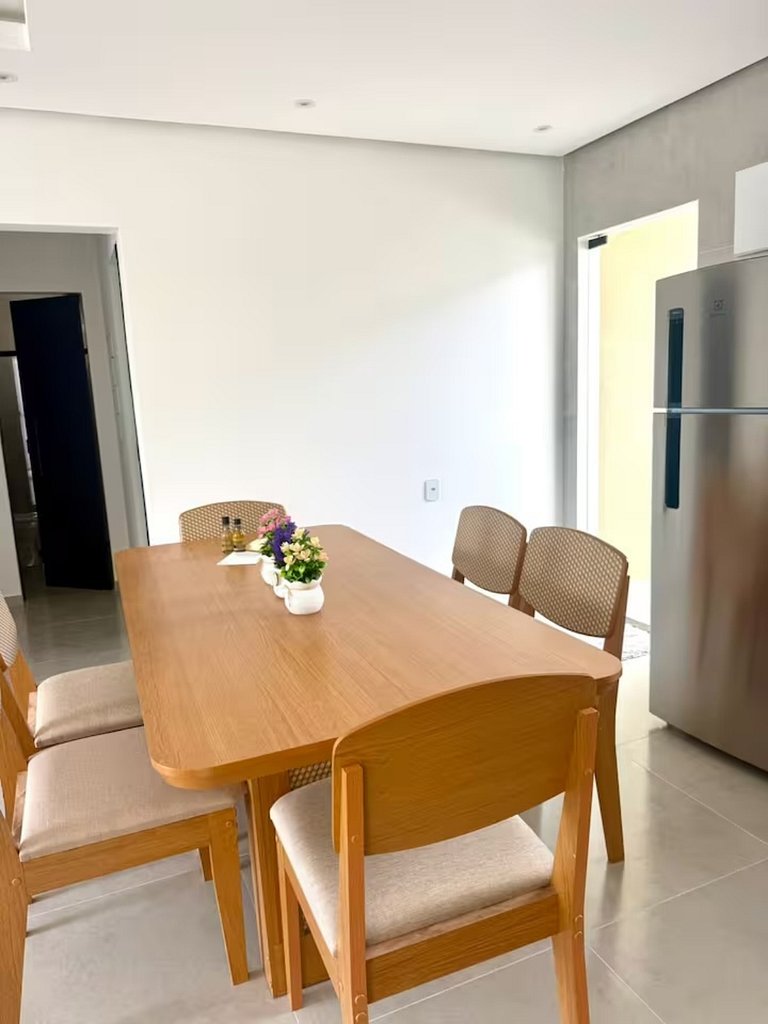 Apt in Taperapuã: pool, BBQ & A/C