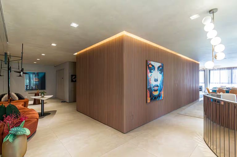 Apt Paraíso, 4 pessoas - Piscina, academia e wifi