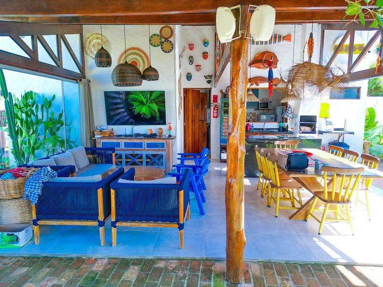 Exclusive House 50m from the Beach - 4 Suites