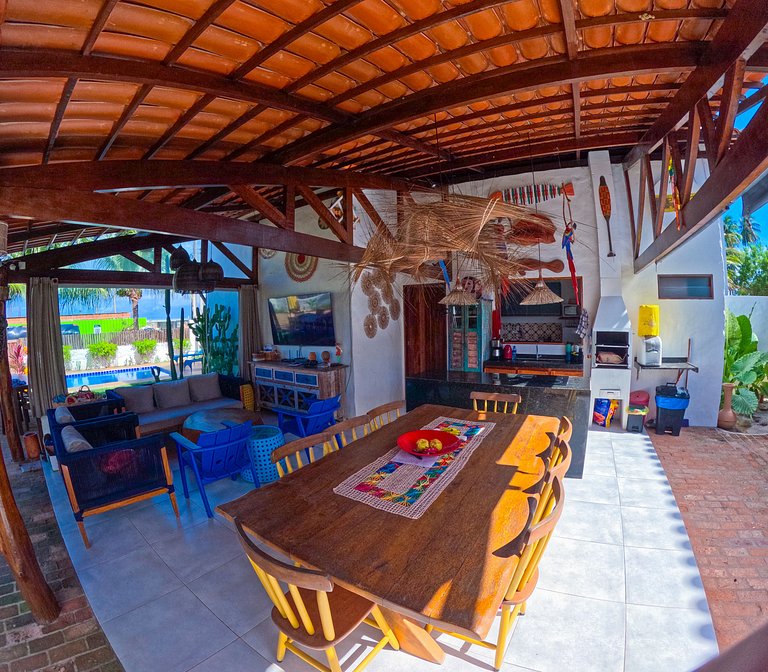 Casa com piscina na Rota Milagres - Tatuamunha