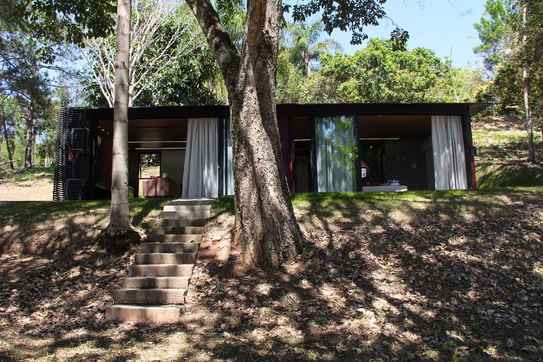 Chalé Romântico com vista para a represa Igaratá