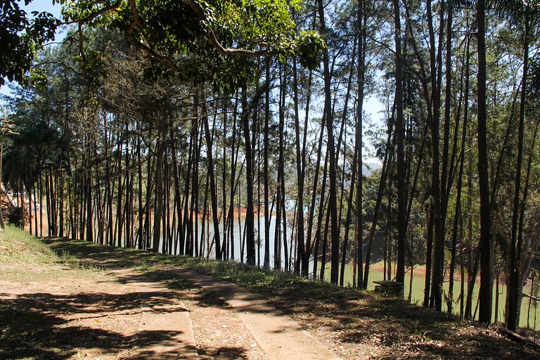 Chalé Romântico com vista para a represa Igaratá