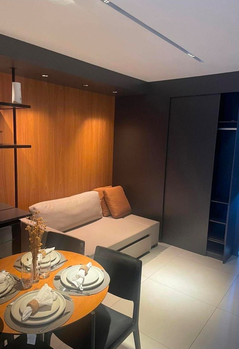 Apt beira mar em Muro Alto: Porto 2 Life Resort