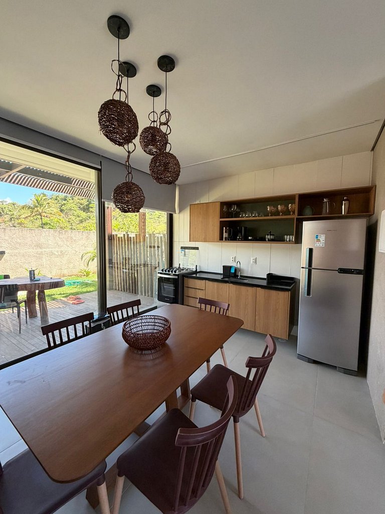 Casa com piscina e churrasqueira em Milagres