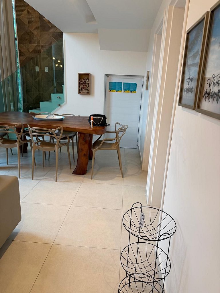 Casa em condomínio na Praia do Toque com Piscina e Academia