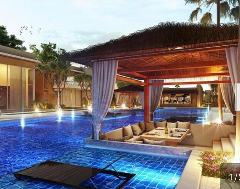 3-Bedroom House at Toque Beach – Pool & Gym