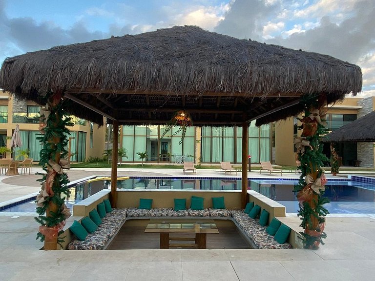 Casa em condomínio na Praia do Toque com Piscina e Academia