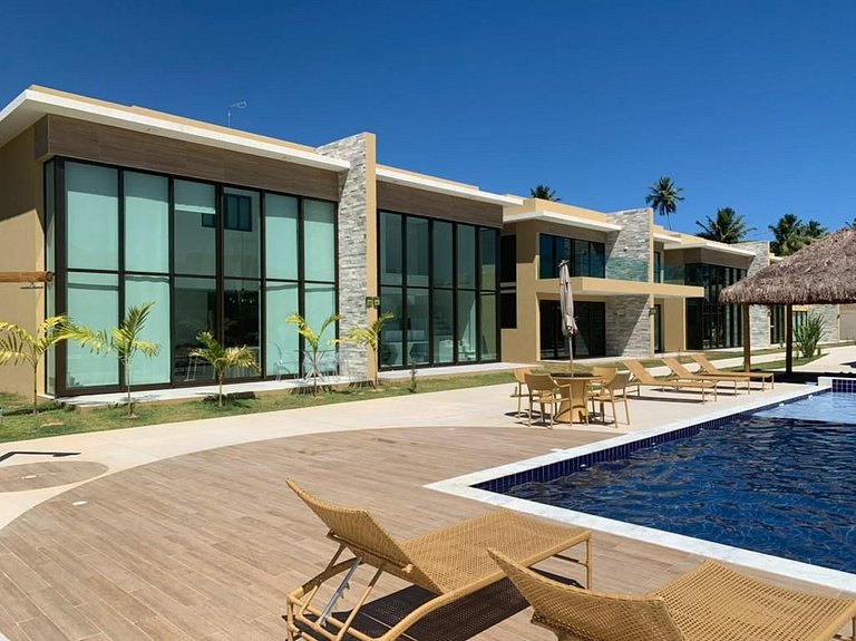 Casa em condomínio na Praia do Toque com Piscina e Academia