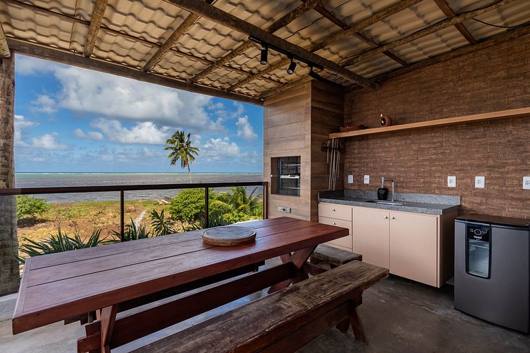 Pool & Staff Service Included at Tatuamunha Beach