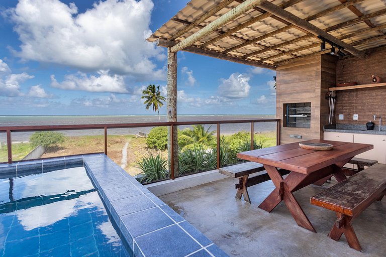 Piscina e serviço incluído na Praia de Tatuamunha