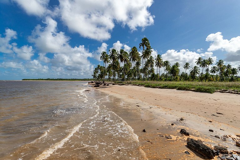 Pool & Staff Service Included at Tatuamunha Beach