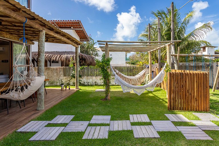 Pool & Staff Service Included at Tatuamunha Beach