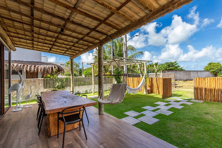 Pool & Staff Service Included at Tatuamunha Beach