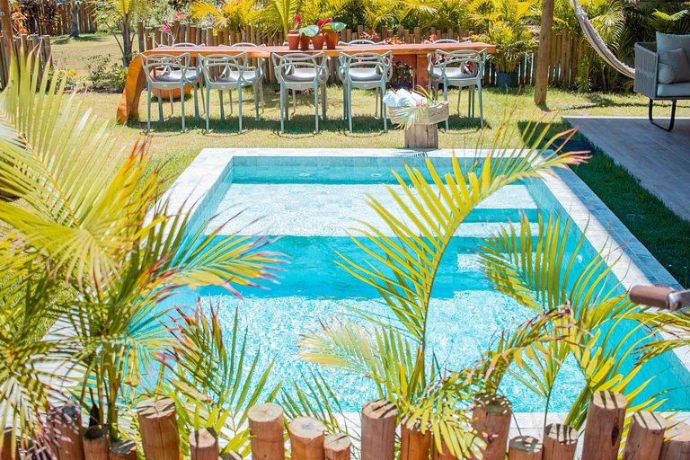 Casa de luxo pé na areia Praia Marceneiro, Naluum Residence