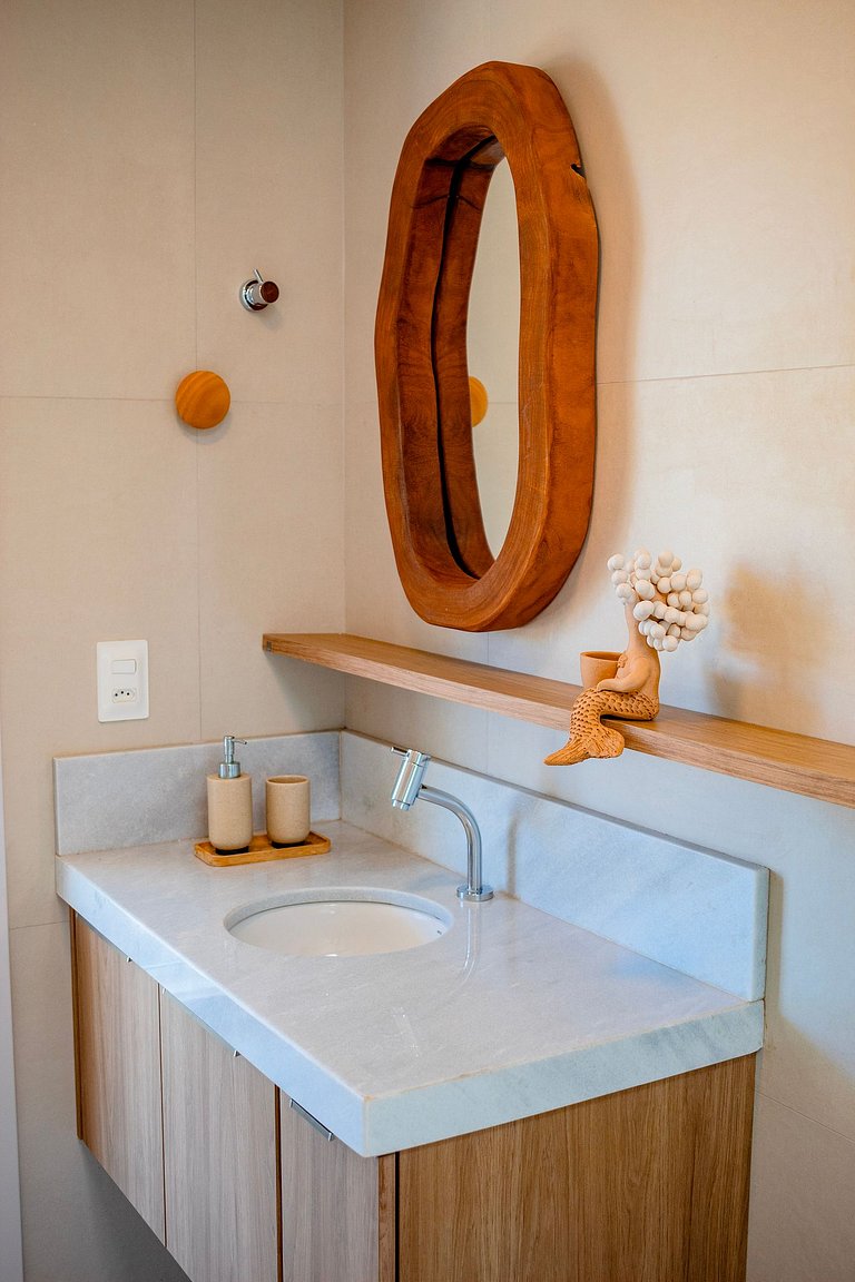 Casa de luxo pé na areia Praia Marceneiro, Naluum Residence