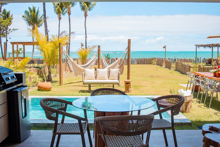 Casa de luxo pé na areia Praia Marceneiro, Naluum Residence