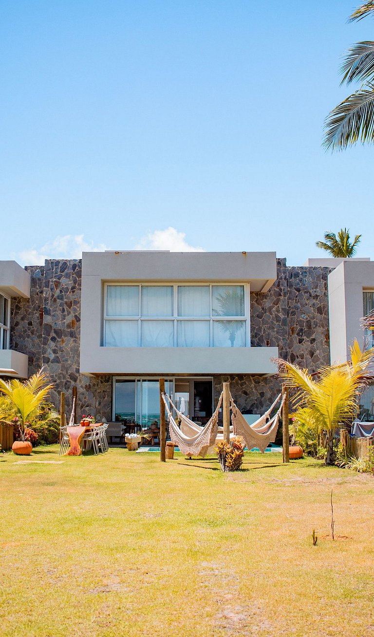 Casa de luxo pé na areia Praia Marceneiro, Naluum Residence
