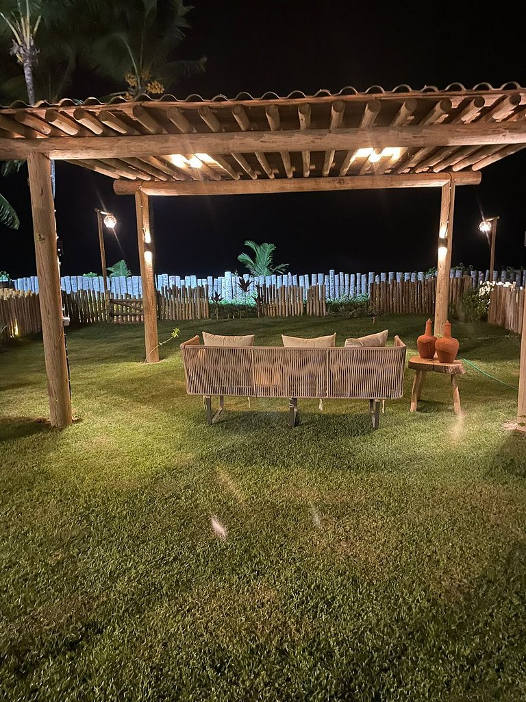 Beachfront house at Marceneiro Beach, Milagres