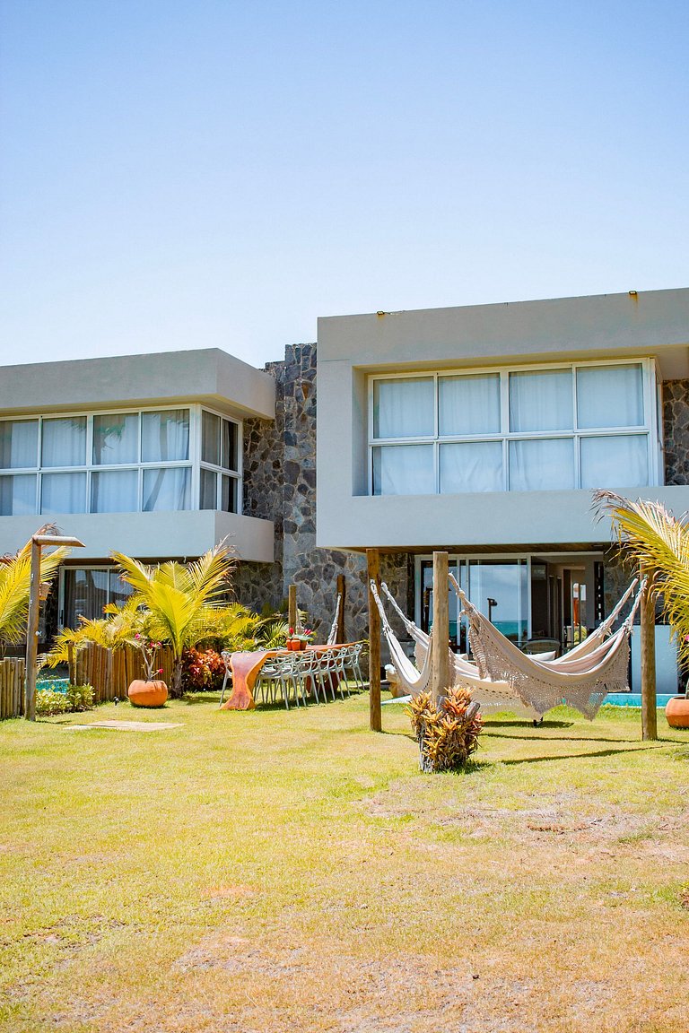 Casa de luxo pé na areia Praia Marceneiro, Naluum Residence