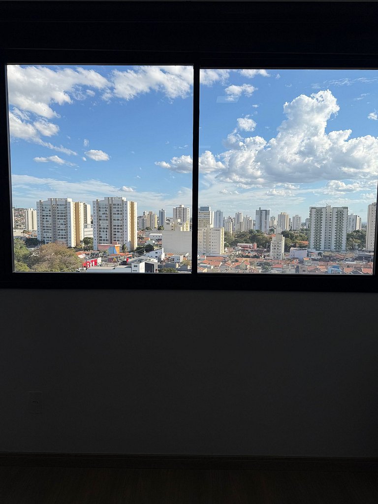 Apt completo: ar cond piscina e academia no Centro