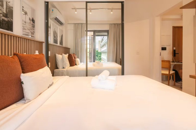 Jardim Botânico Apt – Up to 3 Guests