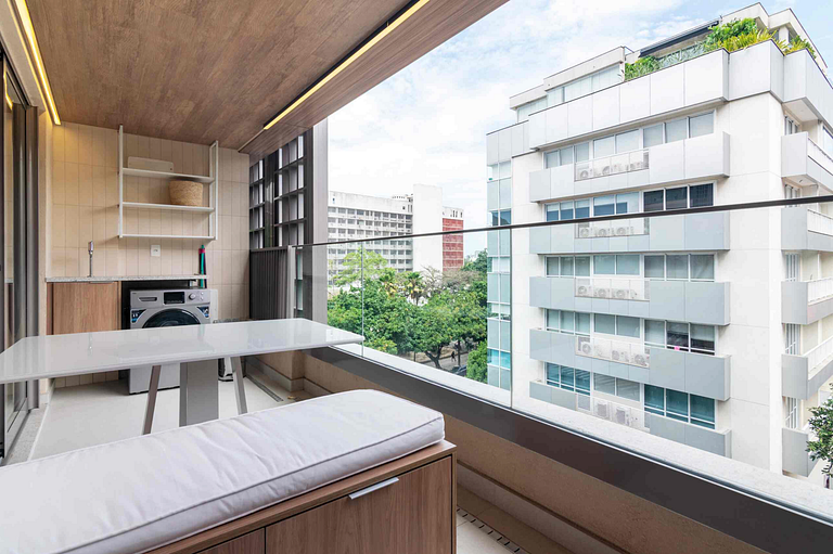 Jardim Botânico Apt – Up to 3 Guests