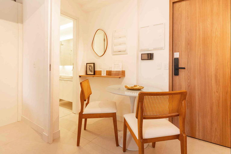 Jardim Botânico Apt – Up to 3 Guests