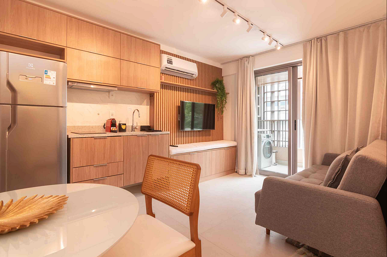 Jardim Botânico Apt – Up to 3 Guests
