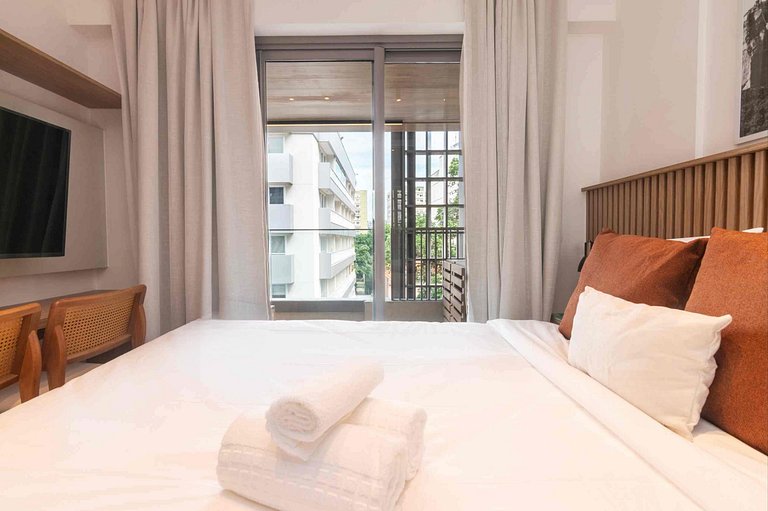 Jardim Botânico Apt – Up to 3 Guests