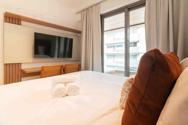 Jardim Botânico Apt – Up to 3 Guests