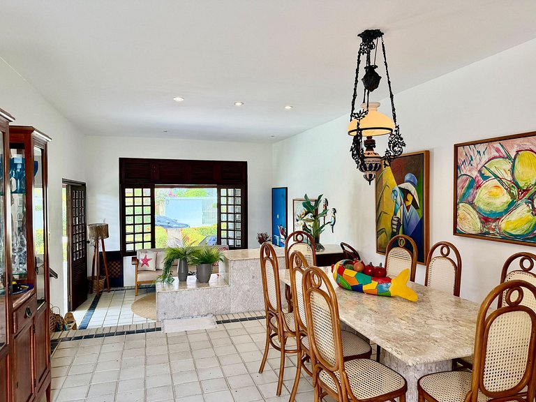 Private Pool & BBQ in Beachfront Condominium : Carneiros