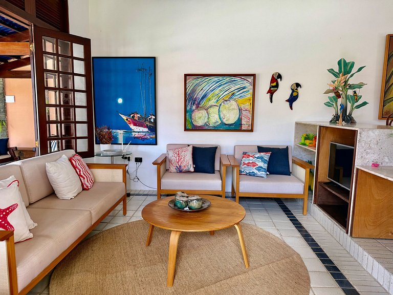 Private Pool & BBQ in Beachfront Condominium : Carneiros