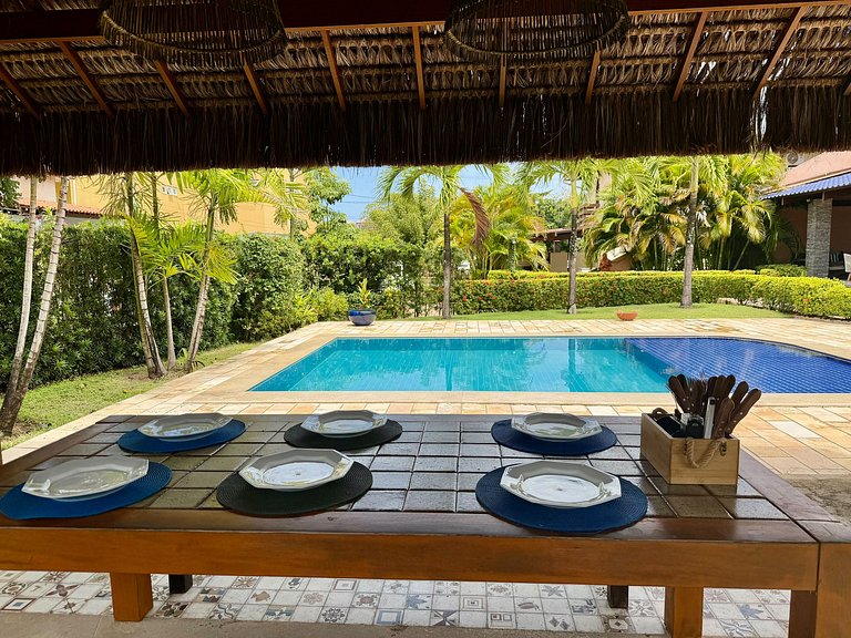 Private Pool & BBQ in Beachfront Condominium : Carneiros