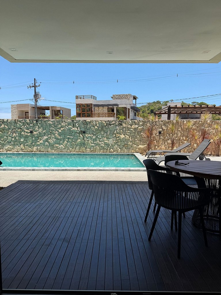 Casa com piscina e churrasqueira em Milagres